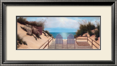 Blue Skies Panel by Diane Romanello Pricing Limited Edition Print image