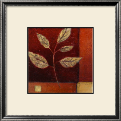 Crimson Leaf Study I by Ursula Salemink-Roos Pricing Limited Edition Print image