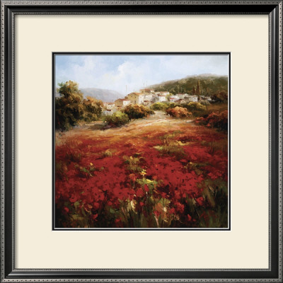 Village Poppies by Marino Pricing Limited Edition Print image