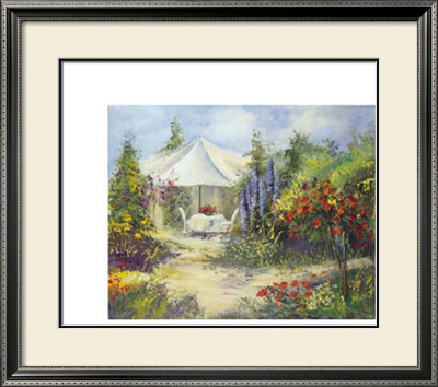 Sommernachmittag Im Gartenzelt by Katharina Schottler Pricing Limited Edition Print image