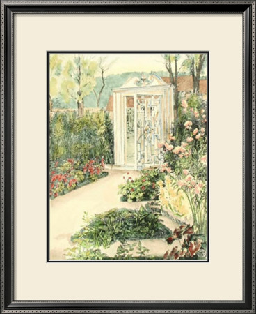 Old Time Flower Gardens I by Deborah Bookman Pricing Limited Edition Print image
