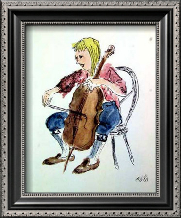 Cello by Rivka Pricing Limited Edition Print image