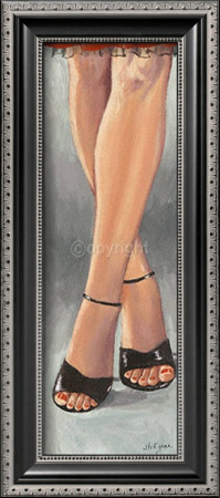 Black High Heels by Steff Green Pricing Limited Edition Print image