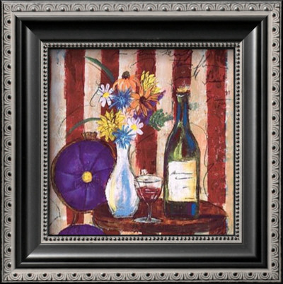 Wine And Flowers Ii by Celeste Peters Pricing Limited Edition Print image