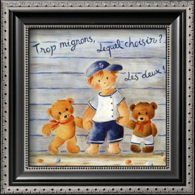 Trop Mignons, Lequel Choisir? by Joelle Wolff Pricing Limited Edition Print image