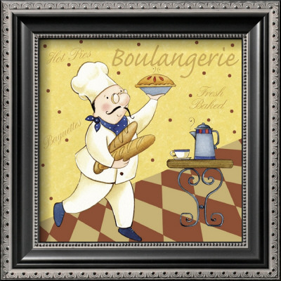 Bakery Chef by Jane Maday Pricing Limited Edition Print image