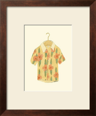 Surf's Up Shirt Iii by Jennifer Goldberger Pricing Limited Edition Print image