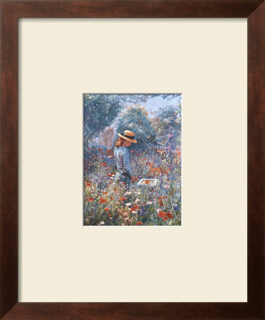 Rosie In The Poppygarden Ii by Paula Nightingale Pricing Limited Edition Print image