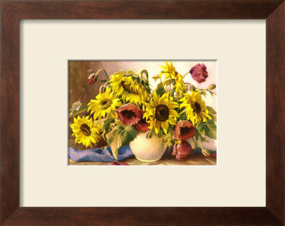 Sonnenblumen by E. Kruger Pricing Limited Edition Print image