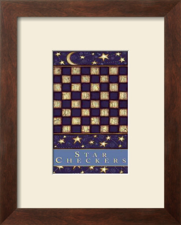 Star Checkers by Robin Betterley Pricing Limited Edition Print image