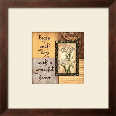 Golden Reflection, Begin Each Day by Debbie Dewitt Pricing Limited Edition Print image