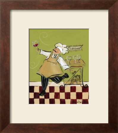 Wine Chef Cabernet by Jennifer Sosik Pricing Limited Edition Print image