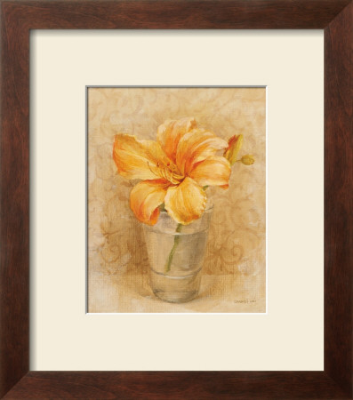 Lily Blossom In Glass by Danhui Nai Pricing Limited Edition Print image