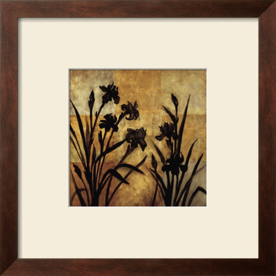 Iris Silhouette I by Erin Lange Pricing Limited Edition Print image