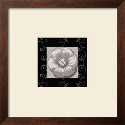 Vintage Classic Rosette I by Tiffany Bradshaw Pricing Limited Edition Print image