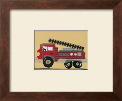 Fire Truck by Laura Paustenbaugh Pricing Limited Edition Print image