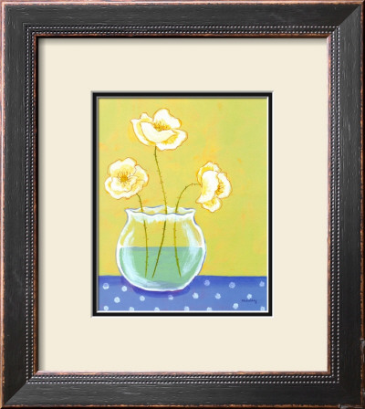 White Poppies by Jane Maday Pricing Limited Edition Print image