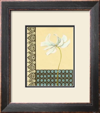 Glazed Tile Botanical I by Chariklia Zarris Pricing Limited Edition Print image