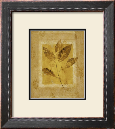 Golden Glow Leaf I by Lanie Loreth Pricing Limited Edition Print image