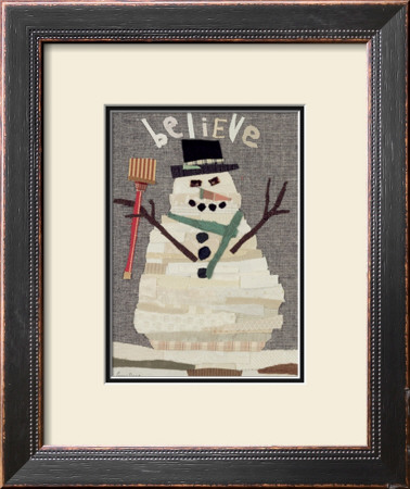 Snowman Believe by Laura Paustenbaugh Pricing Limited Edition Print image
