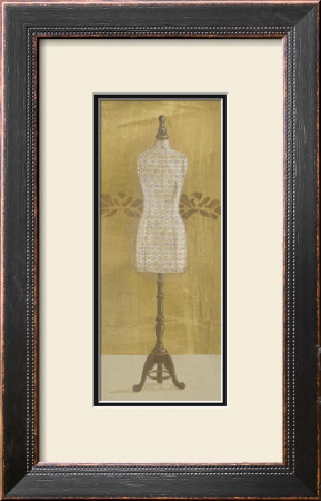 Dress With Squares On Mannequin by Cuca Garcia Pricing Limited Edition Print image