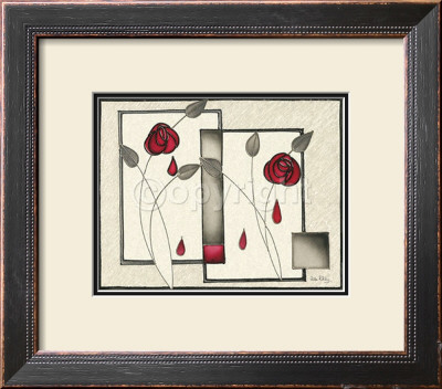 Macintosh Red Rose by Debbie Halliday Pricing Limited Edition Print image