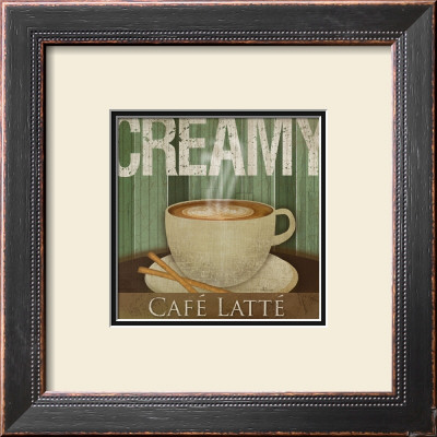 Creamy Cafe Latte by Jennifer Pugh Pricing Limited Edition Print image