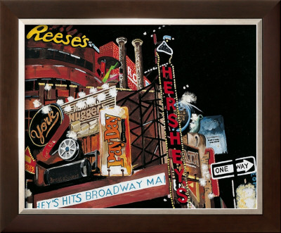 New York Signage I by Harry Toque Pricing Limited Edition Print image