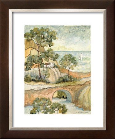 Coastal Villa by Charlene Winter Olson Pricing Limited Edition Print image