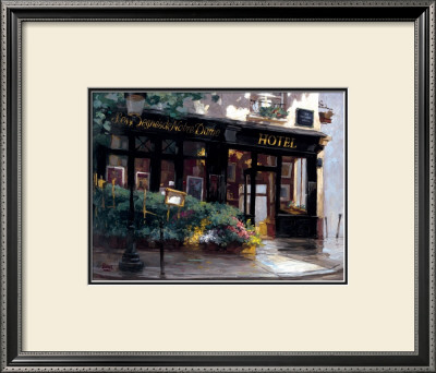 A Small Hotel, Paris by George Botich Pricing Limited Edition Print image