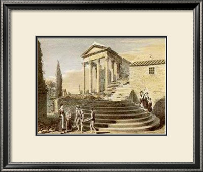 Views Of Athenian Ruins by Stuart & Revett Pricing Limited Edition Print image