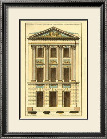 Architectural Facade I by Jean Deneufforge Pricing Limited Edition Print image