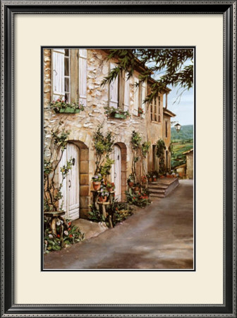 Village Near Avignon Petite by Roger Duvall Pricing Limited Edition Print image