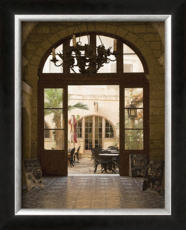 Cafe Courtyard by Kenneth Gregg Pricing Limited Edition Print image