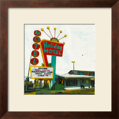 Holiday Motel: Miami Highway by Ayline Olukman Pricing Limited Edition Print image