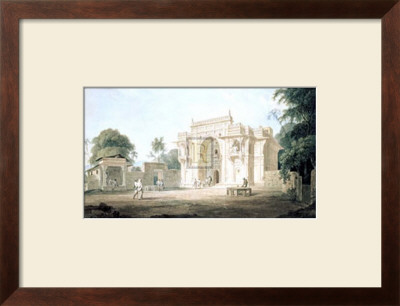 Mosque, Chunargarh by Thomas & William Daniell Pricing Limited Edition Print image