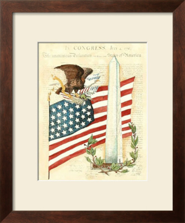 Proud To Be An American I by Kayla Boekman Pricing Limited Edition Print image