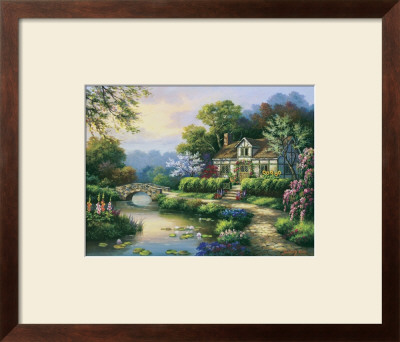 Swan Cottage Ii by Sung Kim Pricing Limited Edition Print image