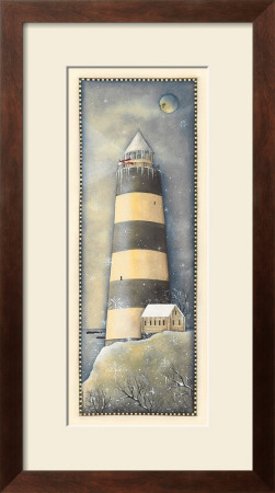 Winter Lighthouse by Lynne Andrews Pricing Limited Edition Print image