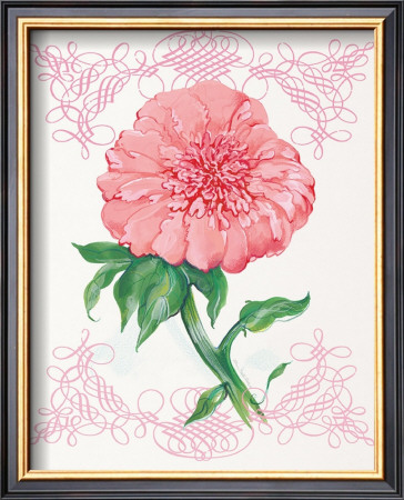 Coral Peony by Elissa Della-Piana Pricing Limited Edition Print image