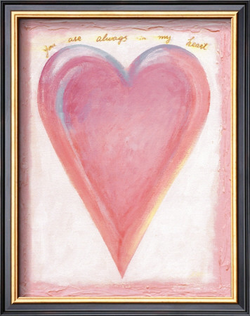 Pink Heart by Sarah Elizabeth Chilton Pricing Limited Edition Print image
