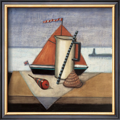 Still Life With Toy Yacht by Jock Macinnes Pricing Limited Edition Print image
