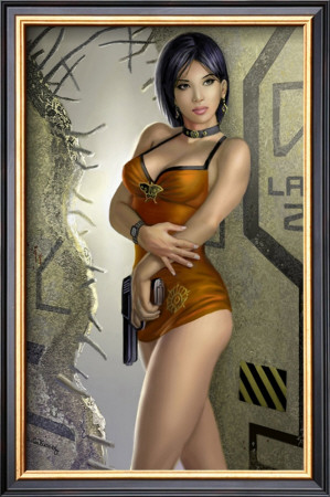 Ada Wong by Alan Gutierrez Pricing Limited Edition Print image