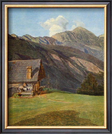 The Chalet by Ferdinand Georg Waldmueller Pricing Limited Edition Print image