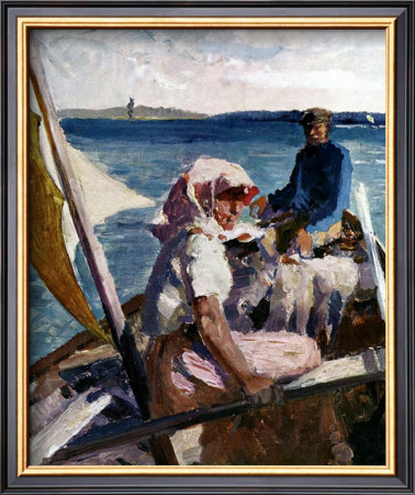 Afternoon Sea Breeze by Albert Edelfelt Pricing Limited Edition Print image