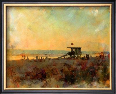 Life Guard Station, Venice Beach, California by Nicolas Hugo Pricing Limited Edition Print image