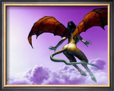 Devil Woman by Ciruelo Pricing Limited Edition Print image
