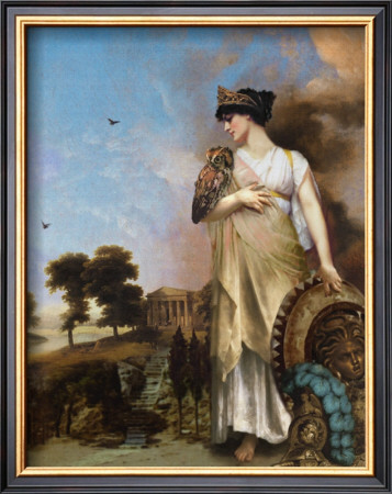 Athene Goddess Of Wisdom by Howard David Johnson Pricing Limited Edition Print image