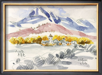 Dignified Plateau Scenery In Severe Winter Time by Kenji Fujimura Pricing Limited Edition Print image