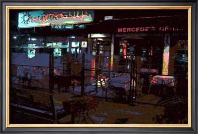 Mercedes Grille, Venice Beach, California by Steve Ash Pricing Limited Edition Print image